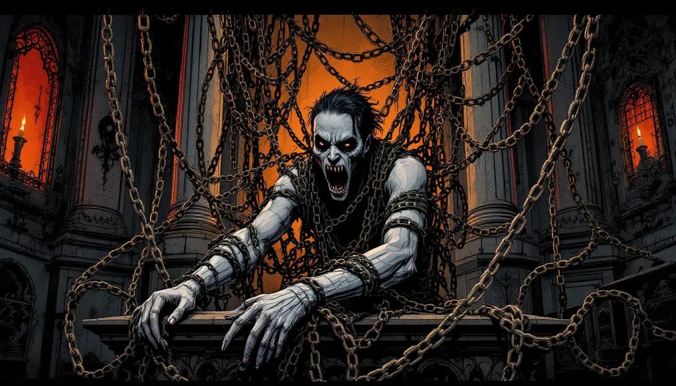 Psychological aspects of predicament bondage illustrated.