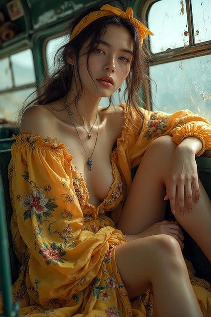 A sexy woman, waiting to be erotically spanked