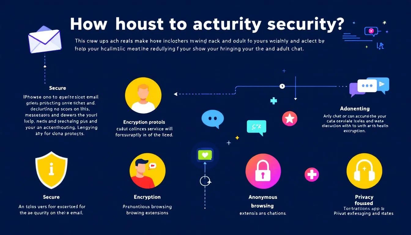 Secure email services designed for adult chat users to protect their online privacy.
