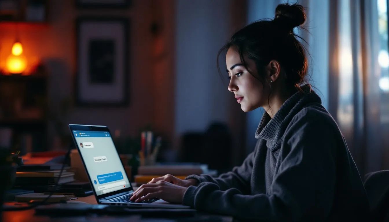 The image illustrates a vibrant chat room interface focused on adult conversations, highlighting the allure of sexy chat rooms while subtly indicating significant privacy concerns. It emphasizes the hidden costs associated with free apps, including data collection and potential identity theft, urging users to consider the risks of sharing personal information in such spaces.