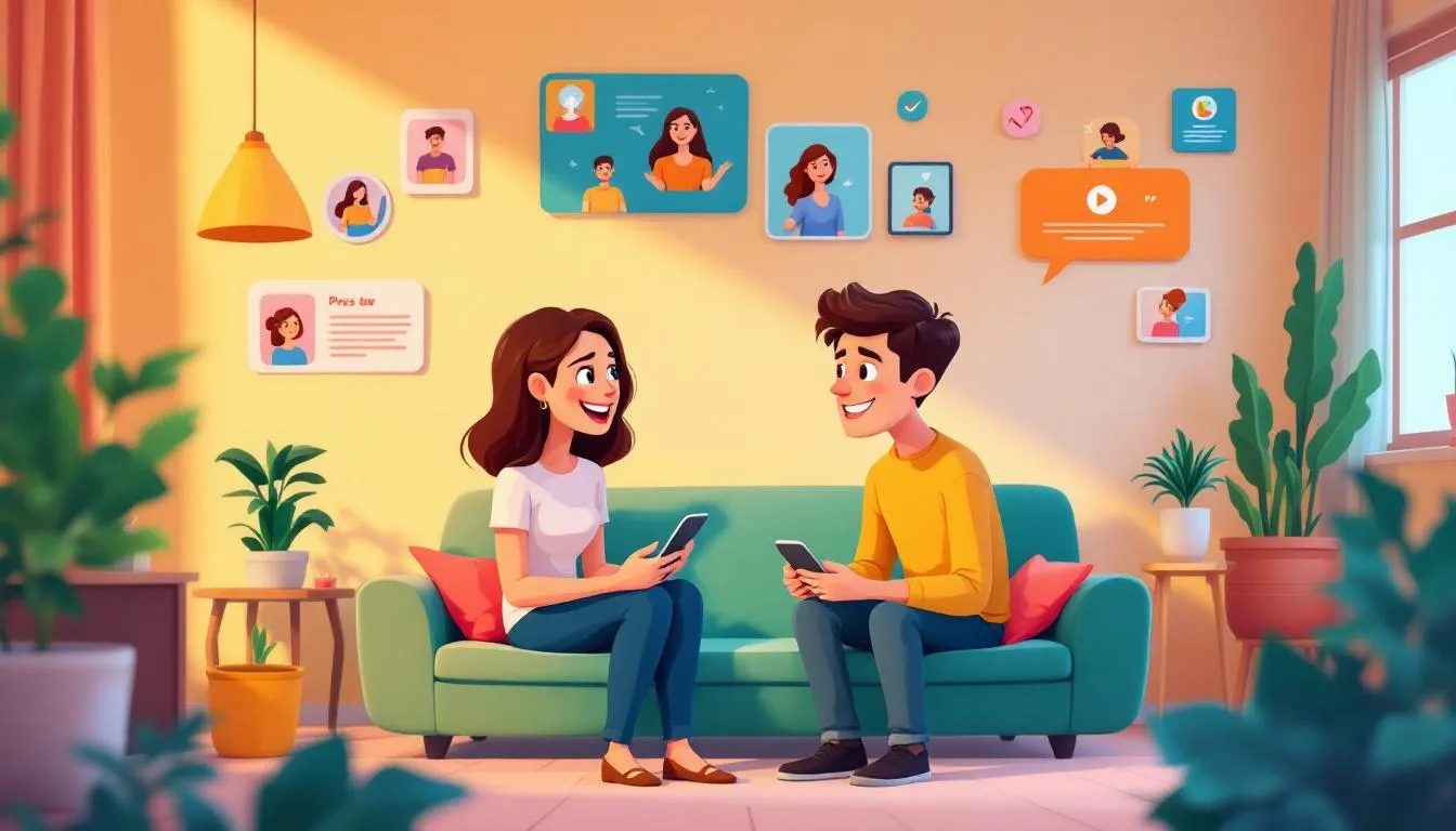 A fun and playful scene illustrating the concept of making intimate moments enjoyable.