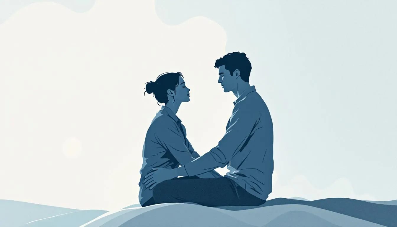 An artistic representation of high protocol play in BDSM, symbolizing deeper connections.