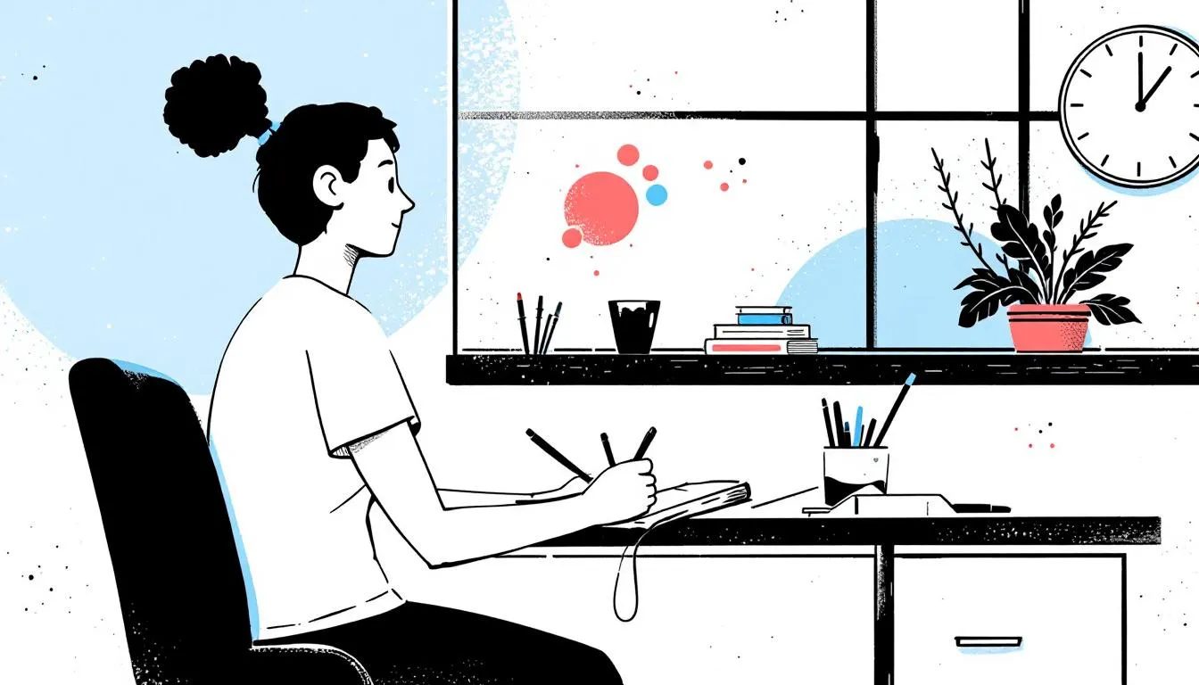 A visual representation of daily routines integrating structure into everyday life.