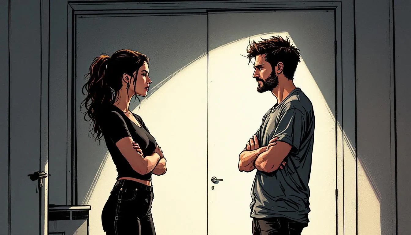 A visual representation of handling disagreements in BDSM relationships.